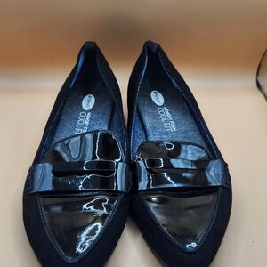 Dr. Scholl's Black Eclipse Patent Loafers